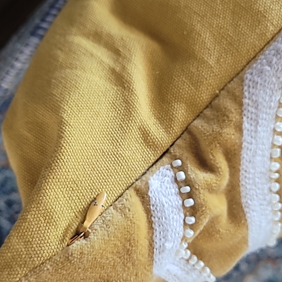 3 Area Rugs and 2 Beaded Pillow Covers. - Picture 4 of 16